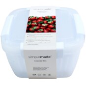 Wholesale - 50oz GRAY STORAGE CONTAINER W/BERRY COLANDER C/P 12, UPC: 192598904102